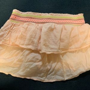 Cute peach / pink coloured skirt